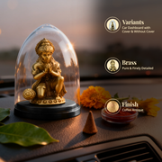Hanuman Ji (Car Dashboard Covered)
